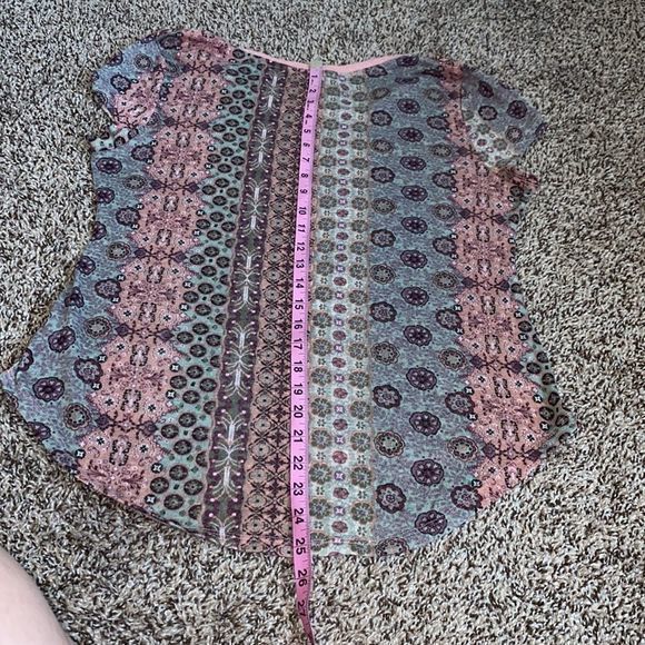 Wallflower large boho short sleeved tee - Picture 6 of 6